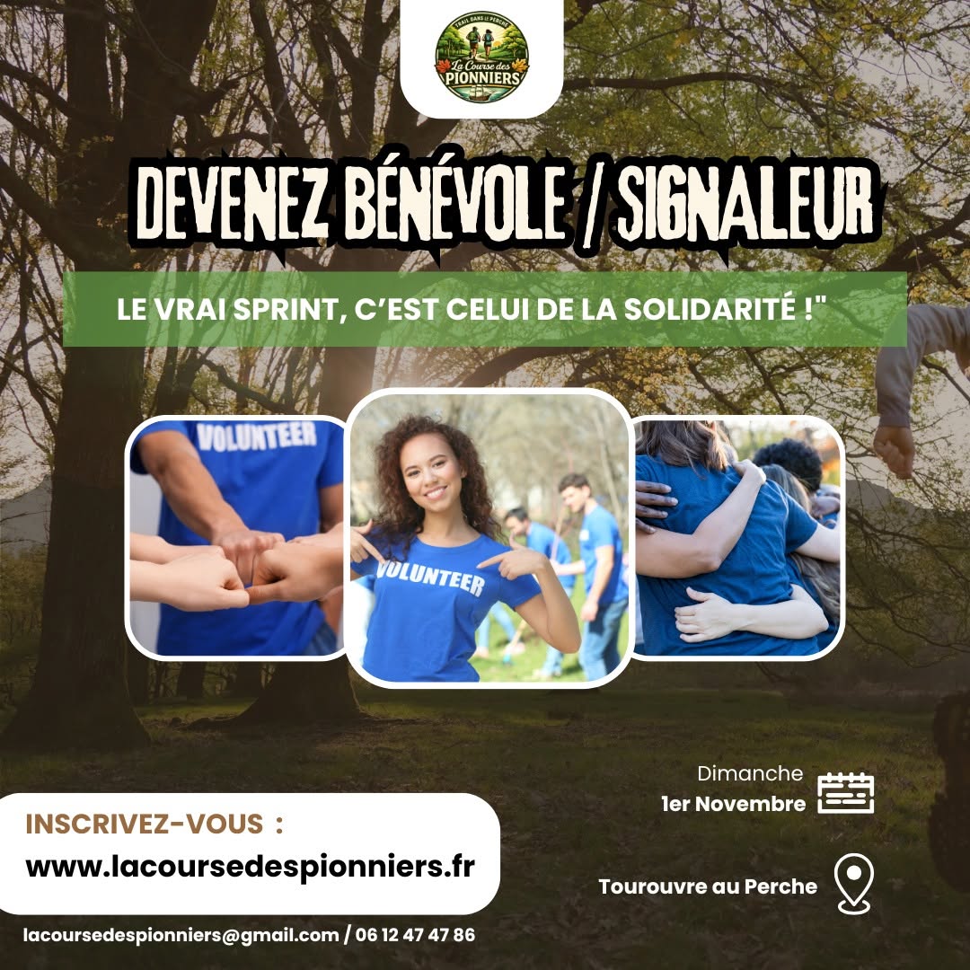 Devenez bénévole / signaleur !